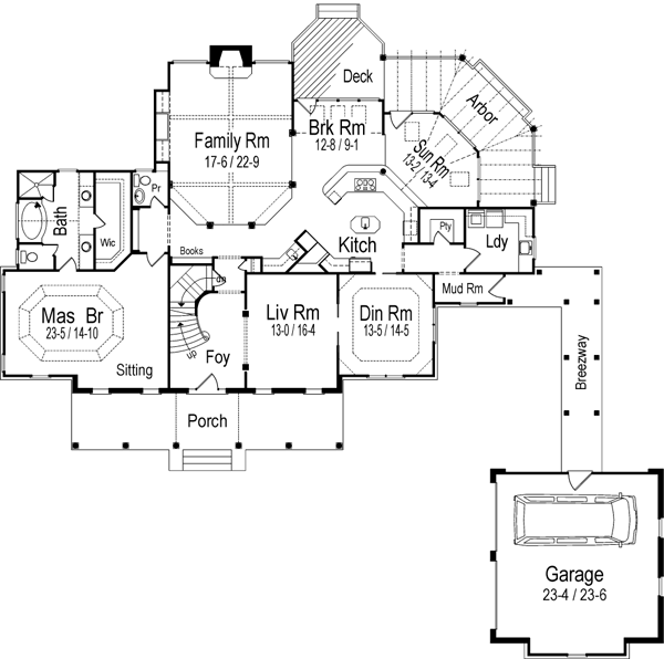 Main Floor Plan: 48-114