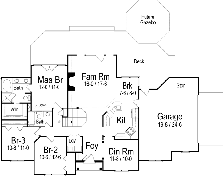 Main Floor Plan: 48-121