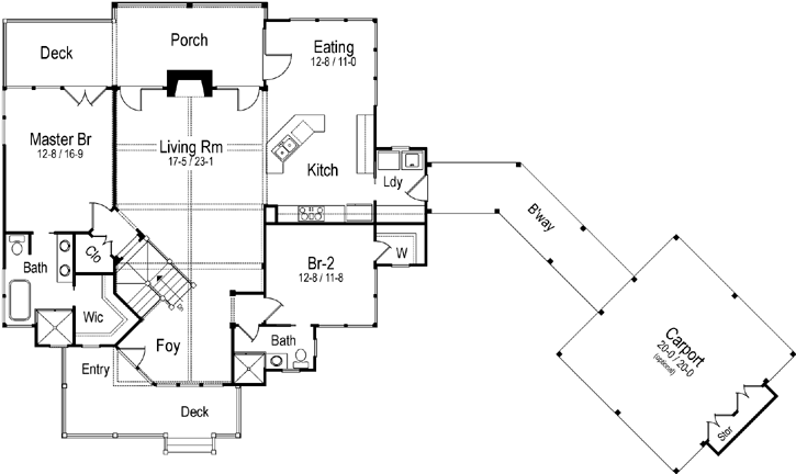 Main Floor Plan: 48-122