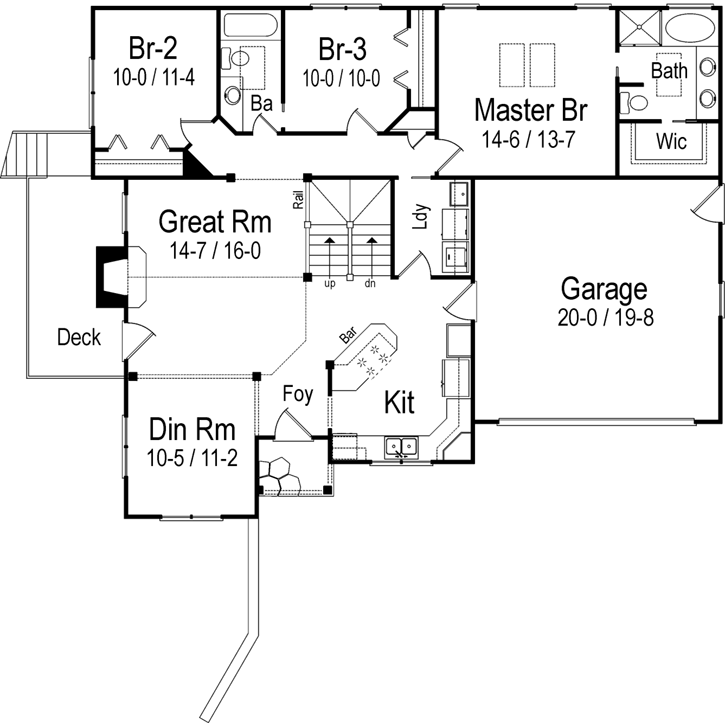 Main Floor Plan: 48-123