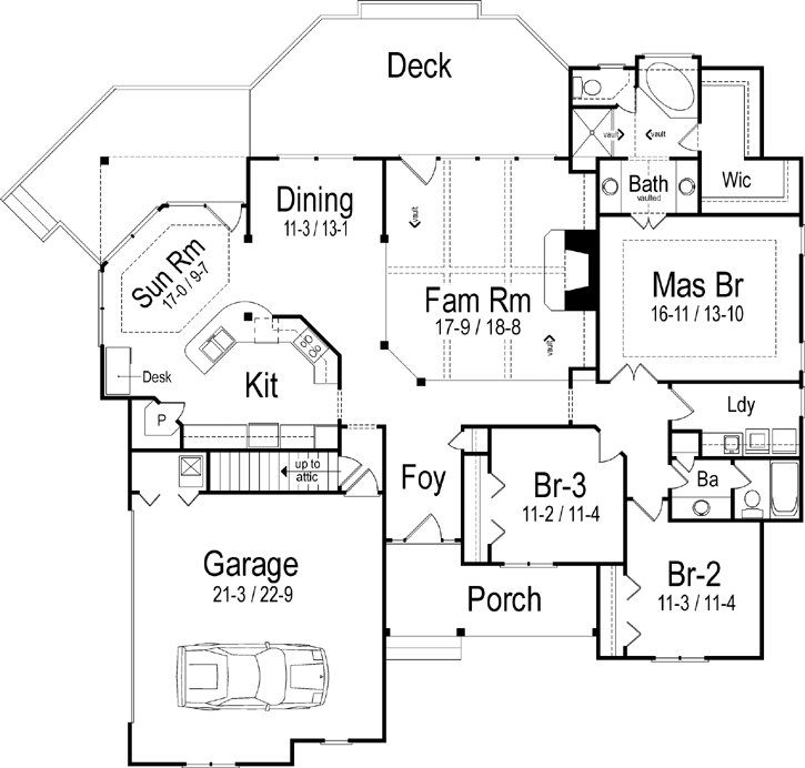 Main Floor Plan: 48-127