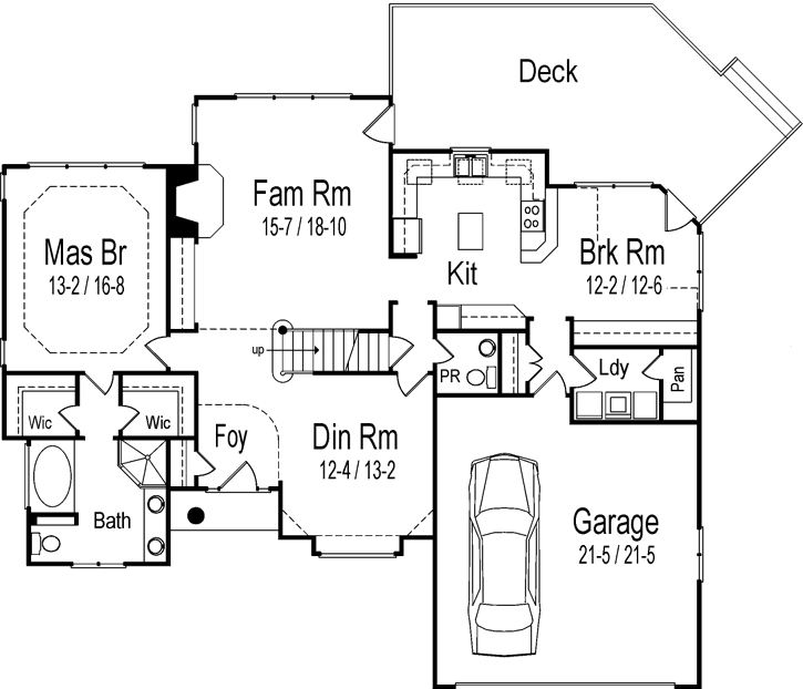 Main Floor Plan: 48-132