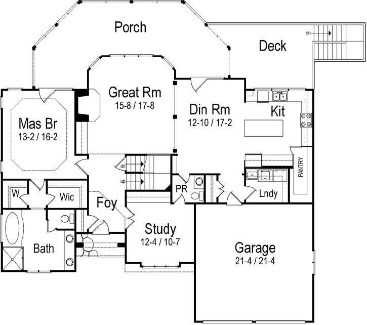 Main Floor Plan: 48-133