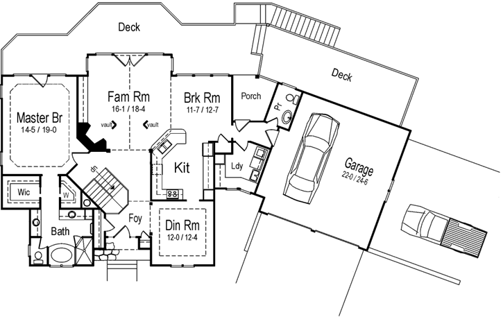 Main Floor Plan: 48-136