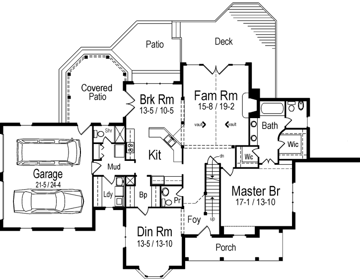 Main Floor Plan: 48-137
