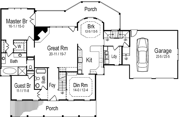Main Floor Plan: 48-139