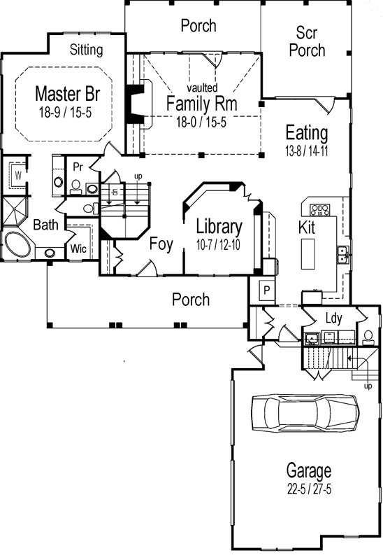 Main Floor Plan: 48-140