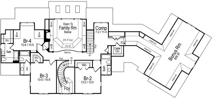 Upper/Second Floor Plan:48-143