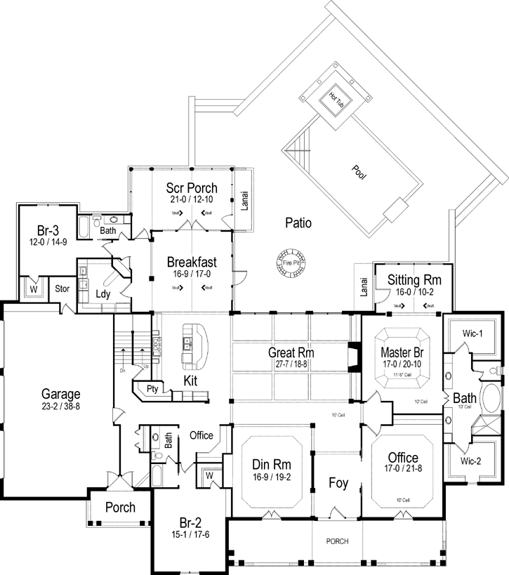 Main Floor Plan: 48-144