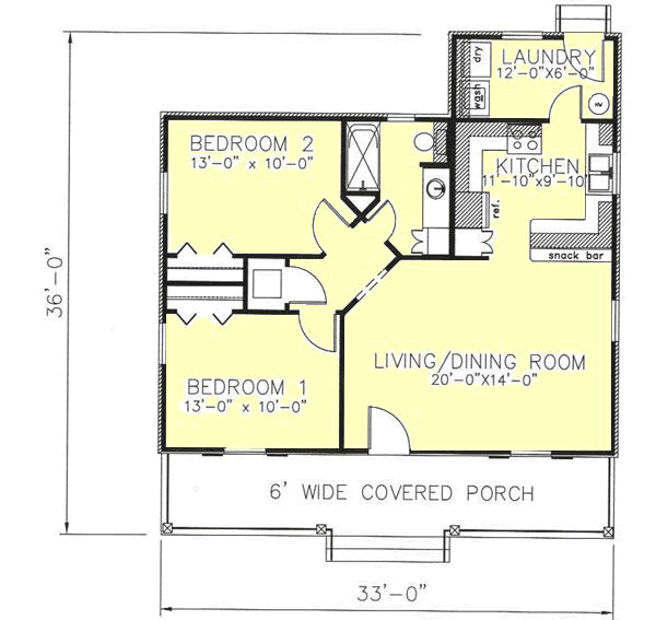 Main Floor Plan: 49-101
