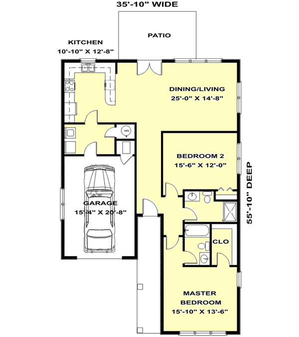Main Floor Plan: 49-113