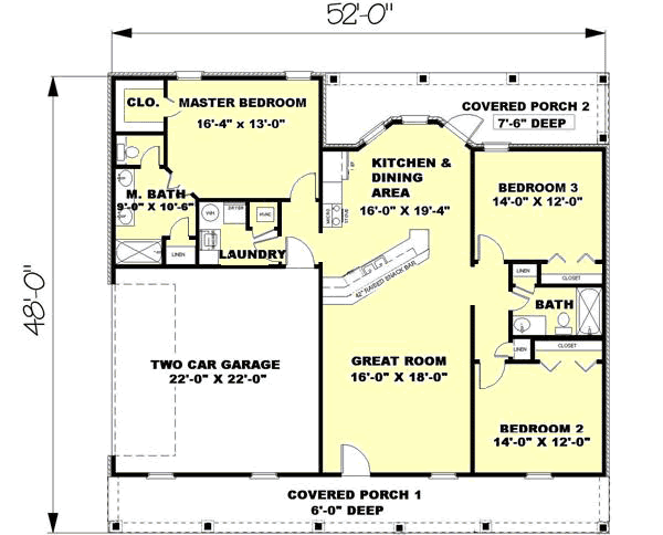 Main Floor Plan: 49-119