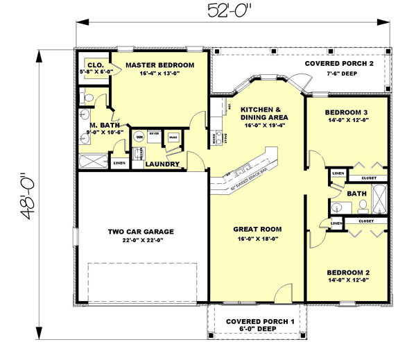 Main Floor Plan: 49-120