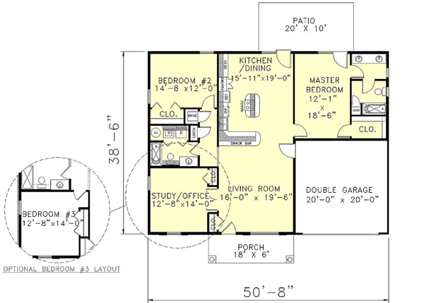 Main Floor Plan: 49-121