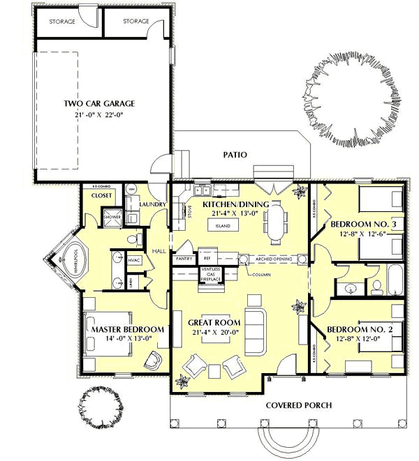Main Floor Plan: 49-123