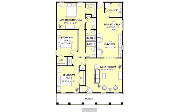 Main Floor Plan: 49-124