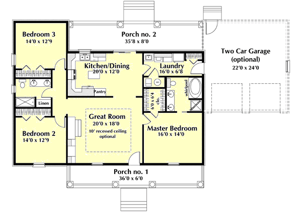Main Floor Plan: 49-126