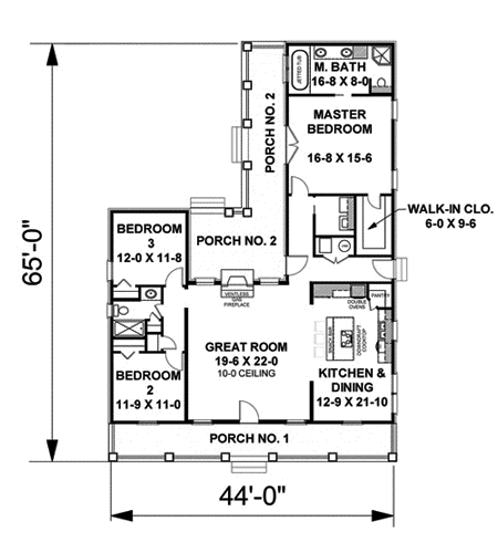 Main Floor Plan: 49-130