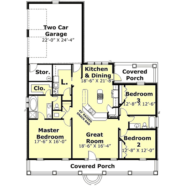 Main Floor Plan: 49-132
