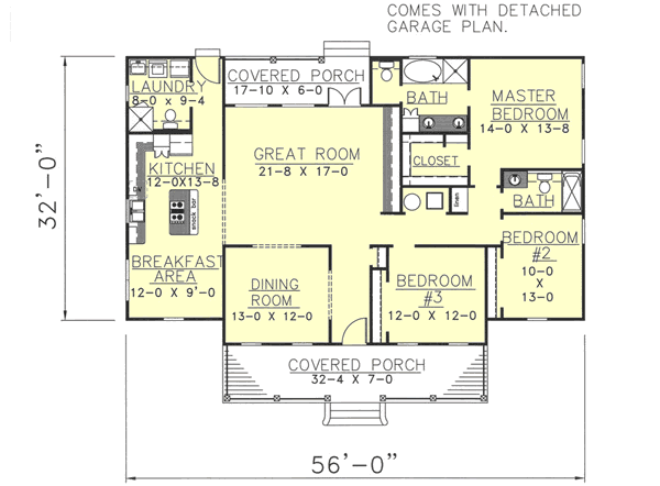 Main Floor Plan: 49-133