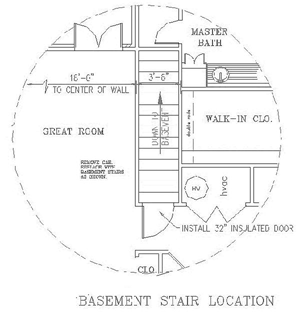 Country Style Home Design Plan: 49-134
