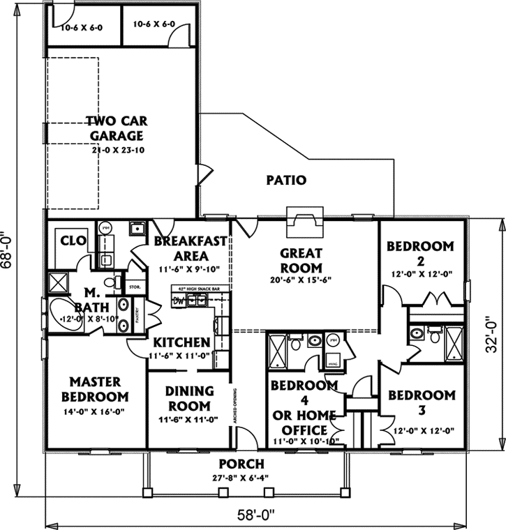 Main Floor Plan: 49-137