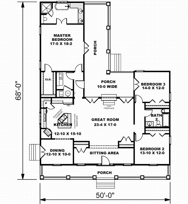 Main Floor Plan: 49-141