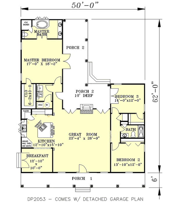 Main Floor Plan: 49-142