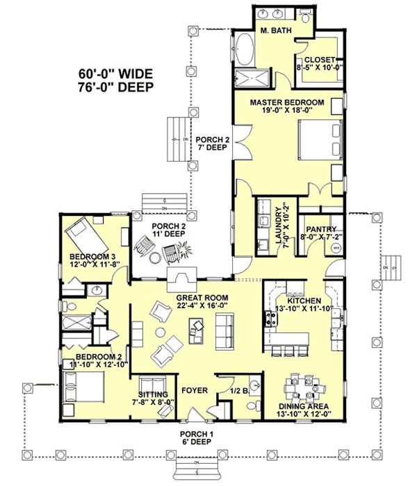 Main Floor Plan: 49-149
