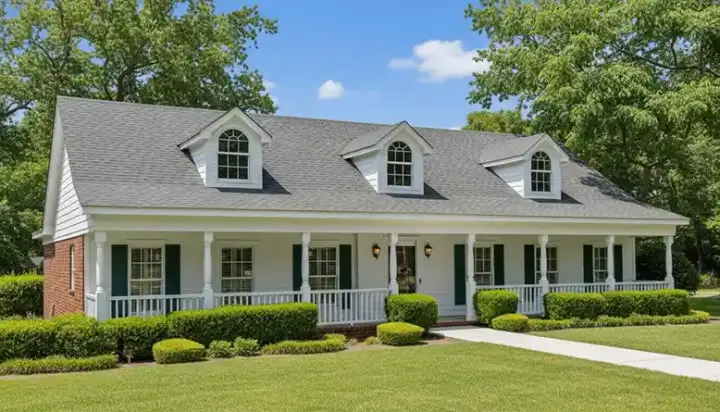 Southern house plans 49-150 - front exterior, 2,156 sq ft, 4 bed, 3 bath house plans | Monster House Plans