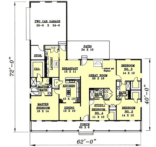 Main Floor Plan: 49-152