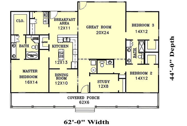 Main Floor Plan: 49-153