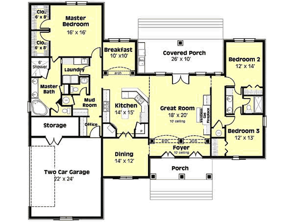 Main Floor Plan: 49-158