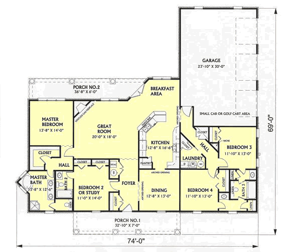 Main Floor Plan: 49-159