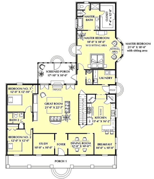 Main Floor Plan: 49-160