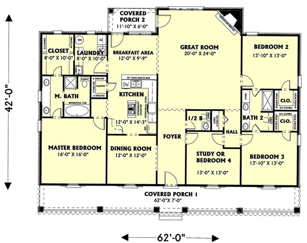 Main Floor Plan: 49-164