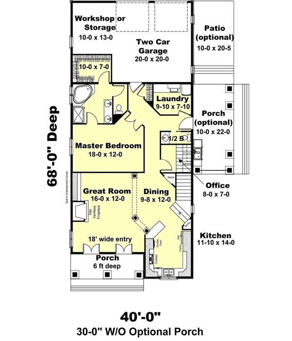 Main Floor Plan: 49-165