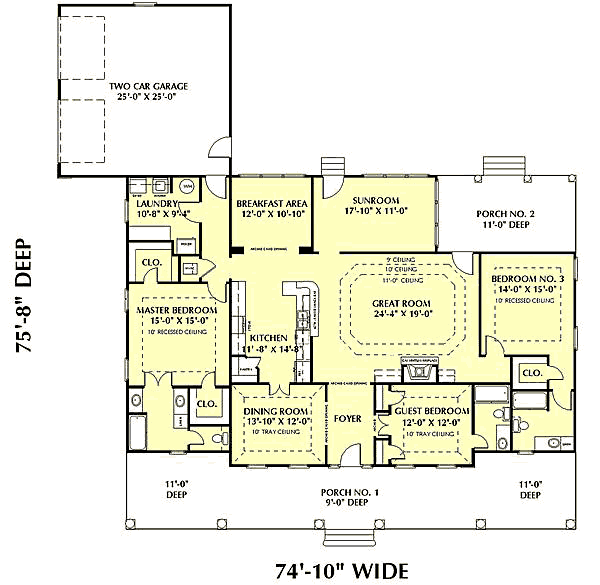 Main Floor Plan: 49-169