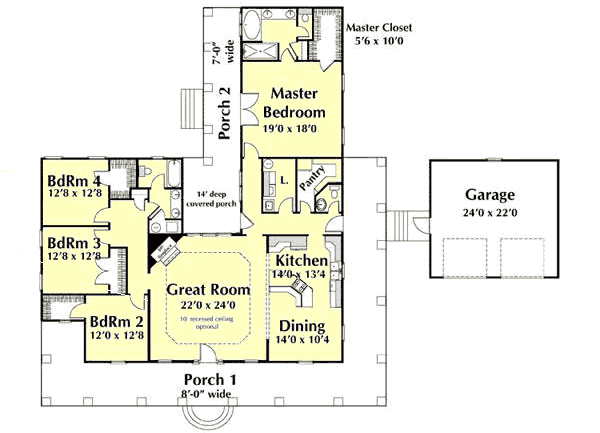 Main Floor Plan: 49-170