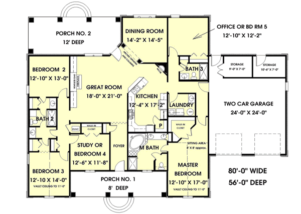 Main Floor Plan: 49-173
