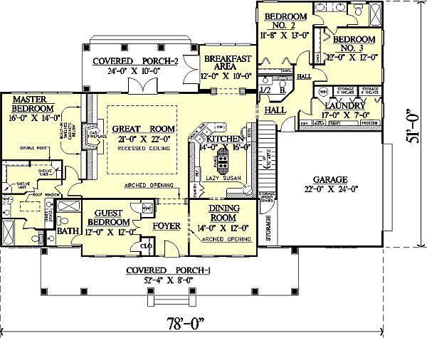 Main Floor Plan: 49-174