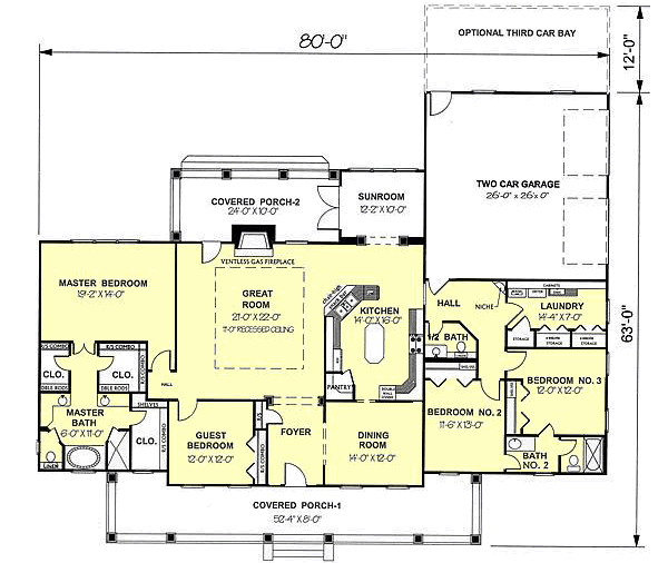 Main Floor Plan: 49-175