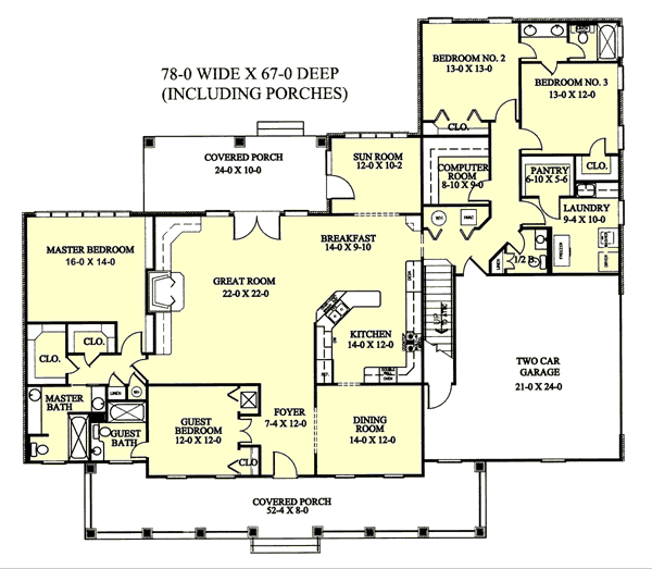 Main Floor Plan: 49-177