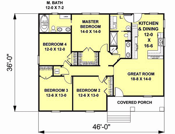 Main Floor Plan: 49-182