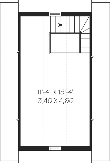 Upper/Second Floor Plan: 5-1000