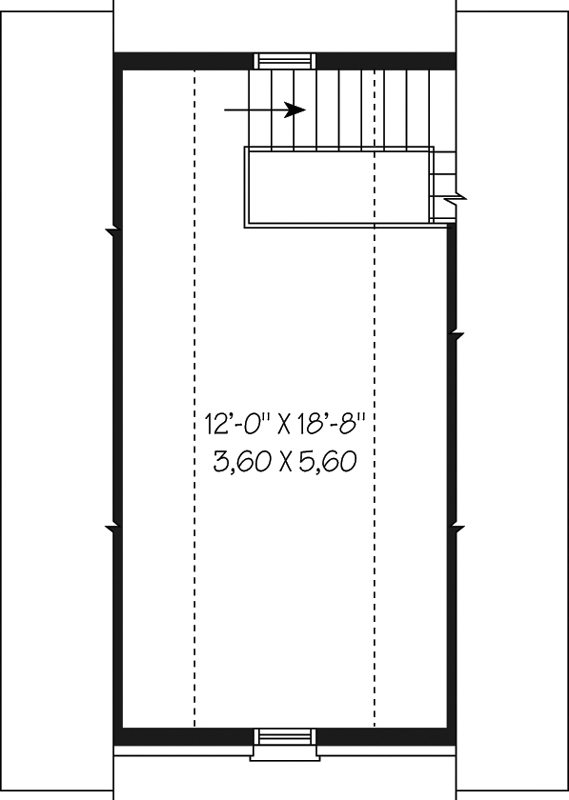 Upper/Second Floor Plan: 5-1001
