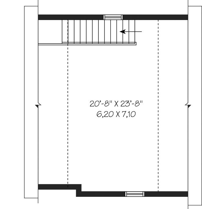 Upper/Second Floor Plan: 5-1003