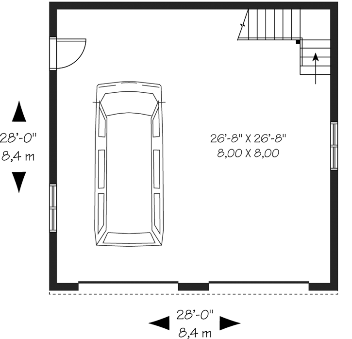 Main Floor Plan: 5-1007