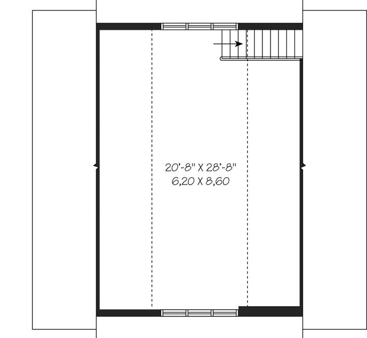 Upper/Second Floor Plan:5-1008