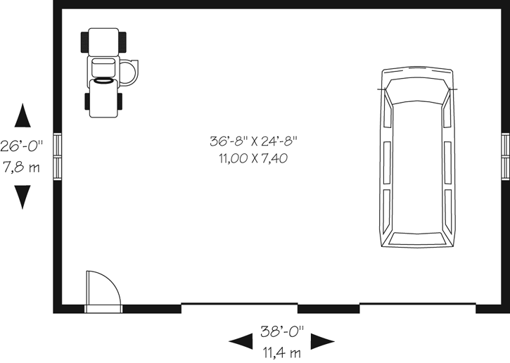 Main Floor Plan: 5-1010